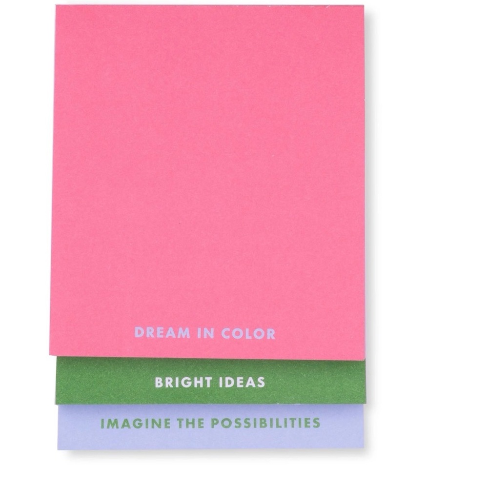 Price FIRM New Kate Spade Dream in Color Stacked Notepad